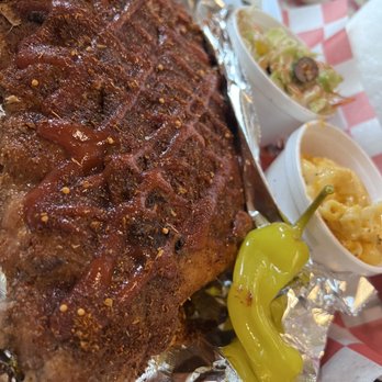 Bluffton BBQ - BBQ Ribs half rack - Barbeque Near Me - Bluffton, South Carolina