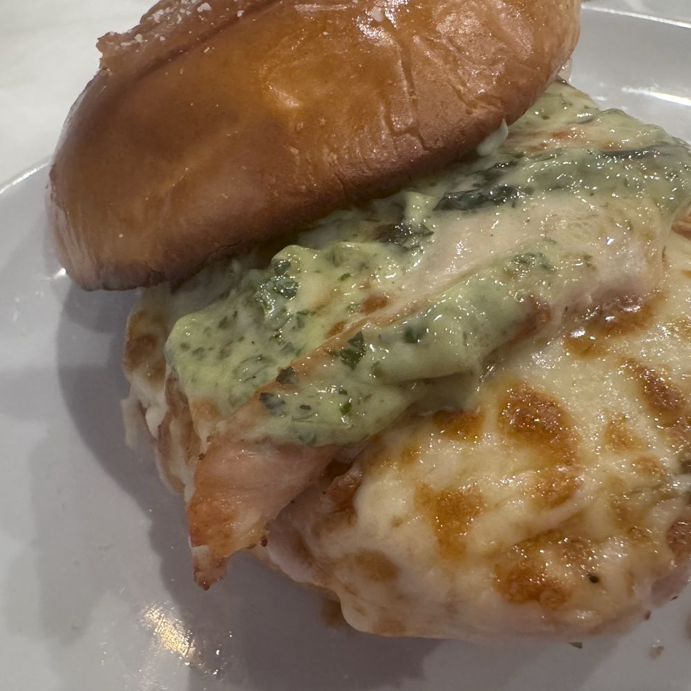 Poppys Italiano - Basil & Parmesan crusted chicken sandwich - Italian Near Me - St. Augustine, Florida Poppys Italiano - Basil & Parmesan crusted chicken sandwich - Italian Near Me - St. Augustine, Florida