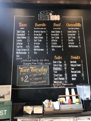 Menu photo 6 Bandit Taco Washington, DC, DC