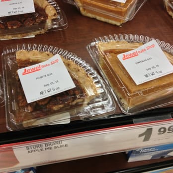 Jewel-Osco - I welcome the fall. Good price, big slice. This is what my husband ("no nuts") has forced me to-- he doesn't like nuts. ;) - Grocery Near Me - Round Lake Beach, Illinois Jewel-Osco - I welcome the fall. Good price, big slice. This is what my husband ("no nuts") has forced me to-- he doesn't like nuts. ;) - Grocery Near Me - Round Lake Beach, Illinois