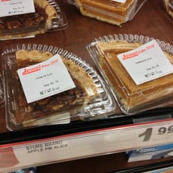 Jewel-Osco - I welcome the fall. Good price, big slice. This is what my husband ("no nuts") has forced me to-- he doesn't like nuts. ;)