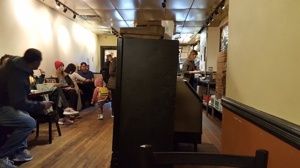 Photo of Blackbird Pizzeria - Philadelphia, PA, US. Small place, cozy and warm