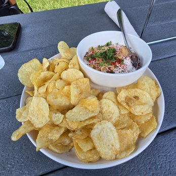Eastern Kille Distillery - Chipa and Onion dip - Cocktail Bars Near Me - Rockford, Michigan