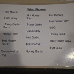Appian Way Cafe & Lounge - Wing sauce