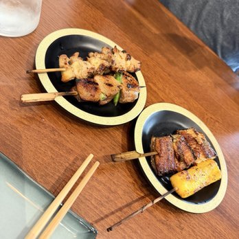 Kawanoya - Skewers: Duck, Chicken Cartilage, Unagi, and Tamago ($5-7 per skewer) - Japanese Near Me - San Francisco, California