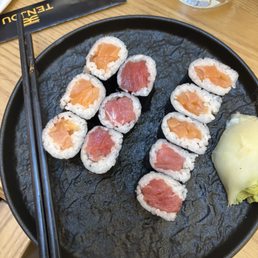 Tuna Roll & Salmon Roll Tuna Roll & Salmon Roll
