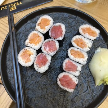 Tenjou - Tuna Roll & Salmon Roll - Ramen Near Me - New York, New York Tenjou - Tuna Roll & Salmon Roll - Ramen Near Me - New York, New York