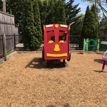 East Williston Toddler Park - Ride on fire truck - Playgrounds Near Me - East Williston, New York