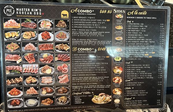 Menu photo 2 Mr. Kim's Korean BBQ Las Vegas, NV