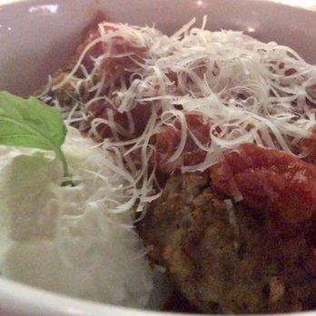 Amicci's - Meatballs (3) in Marinara with Fresh Ricotta amazing - Italian Near Me - Baltimore, Maryland