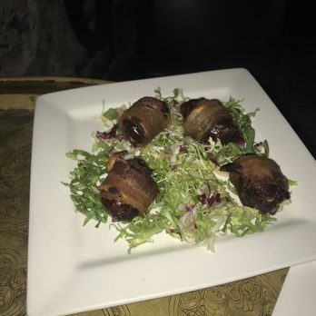Shalel - Bacon wrapped dates - Moroccan Near Me - New York, New York Shalel - Bacon wrapped dates - Moroccan Near Me - New York, New York