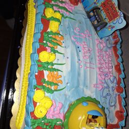 a birthday cake for a child