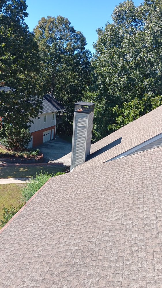 Slide of Drain rite gutter cleaning