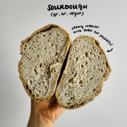 The Accidental Baker - All of the wonderful things about sourdough but gluten free! The crispy crust, the soft chewy interior, and tanginess!