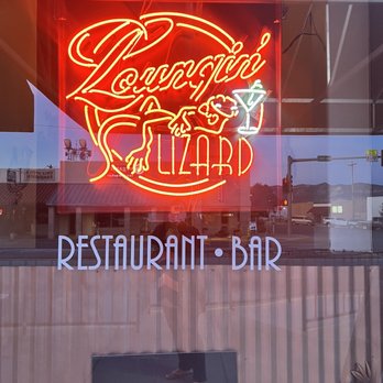 Loungin' Lizard - Front sign :) - Cocktail Bars Near Me - Cortez, Colorado