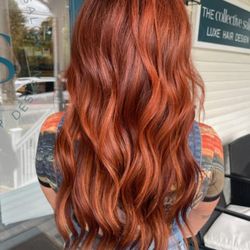 The Collective Salon - This is after my first visit to the salon with Janine as my stylist and colorist.