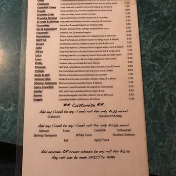 Hatsuhana Express - a menu on a table - Sushi Bars Near Me - Bolivar, Tennessee Hatsuhana Express - a menu on a table - Sushi Bars Near Me - Bolivar, Tennessee