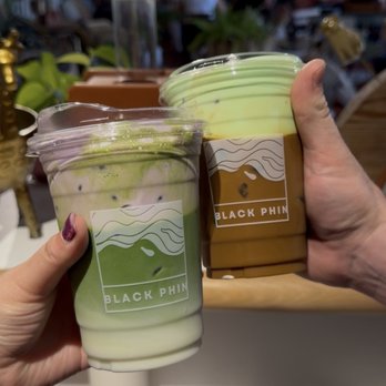 Black Phin - Ube matcha and pandan Vietnamese coffee - Coffee & Tea Near Me - Orlando, Florida