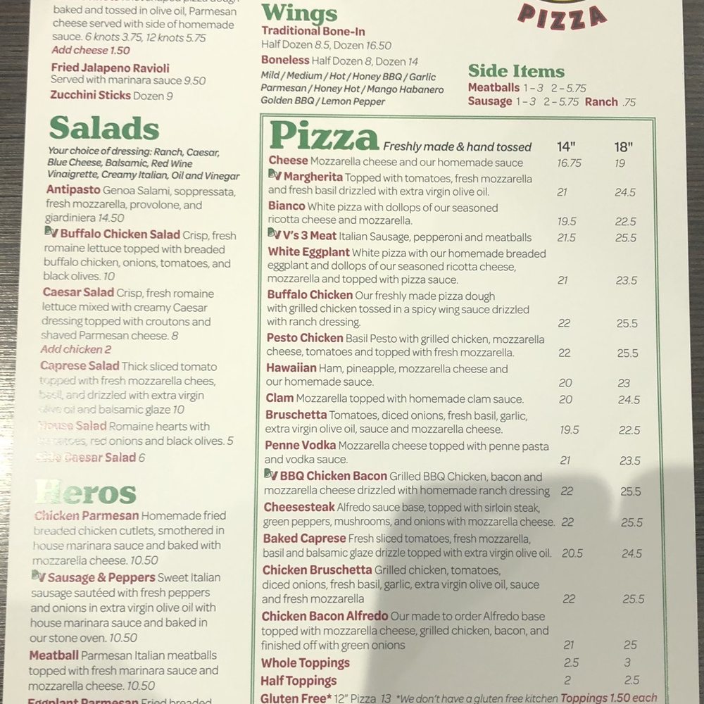 Brooklyn V's Pizza - Menu - Pizza Near Me - Queen Creek, Arizona Brooklyn V's Pizza - Menu - Pizza Near Me - Queen Creek, Arizona