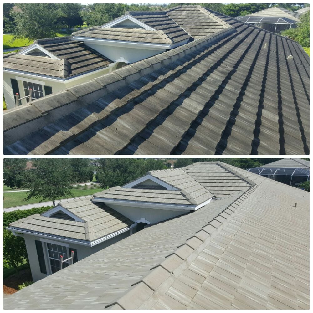 Slide of All American Roof Cleaning