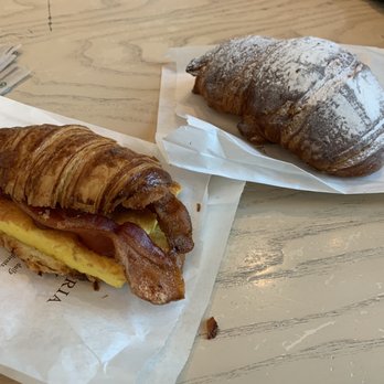 Caffè Lavazza - Bacon & Egg Croissant + Creme-Filled Croissant - Coffee & Tea Near Me - Las Vegas, Nevada Caffè Lavazza - Bacon & Egg Croissant + Creme-Filled Croissant - Coffee & Tea Near Me - Las Vegas, Nevada