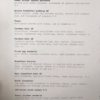 Blueys Kitchen - Menu - Cafes Near Me - Santa Monica, California Blueys Kitchen - Menu - Cafes Near Me - Santa Monica, California