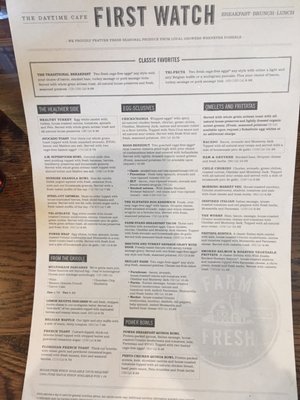 Menu photo 6 First Watch Newtown Square, PA
