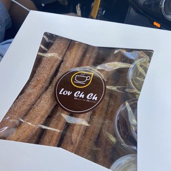 LovChCh - Dozen churro box - Cafes Near Me - Walnut, California