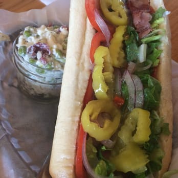 Sweeten Creek Brewing - Grinder- the real way! With homemade potato salad - Breweries Near Me - Asheville, North Carolina Sweeten Creek Brewing - Grinder- the real way! With homemade potato salad - Breweries Near Me - Asheville, North Carolina