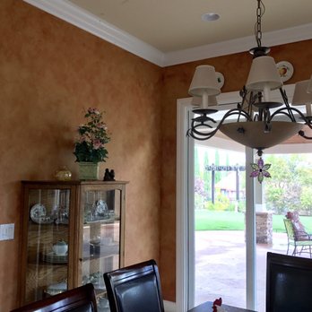 Justfaux - Faux painting in dining room - Painters Near Me