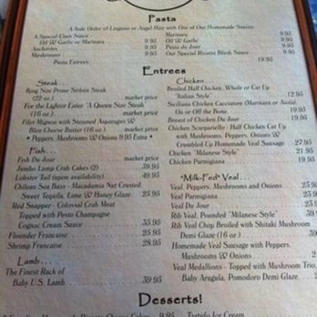 Chef Vola's - Menu - Italian Near Me - Atlantic City, New Jersey Chef Vola's - Menu - Italian Near Me - Atlantic City, New Jersey
