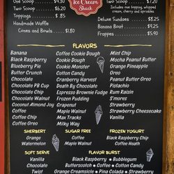 Annies Ice Cream Shack - 2025 Season Flavors & Menu