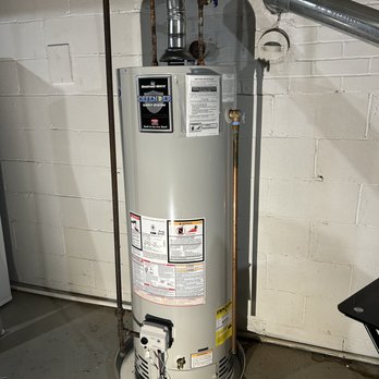 The Service People - Replacement water heater with a water heater pan that adds extra security for a little cost - Plumbing Near Me - Columbus, Ohio The Service People - Replacement water heater with a water heater pan that adds extra security for a little cost - Plumbing Near Me - Columbus, Ohio