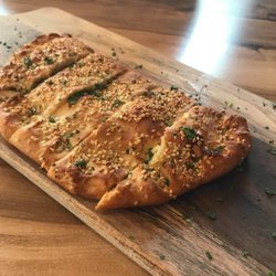 George's - Our garlic and cheese calzone