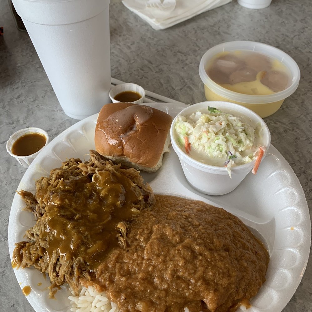 BBQ Plate with coleslaw and Banana Pudding! BBQ Plate with coleslaw and Banana Pudding!