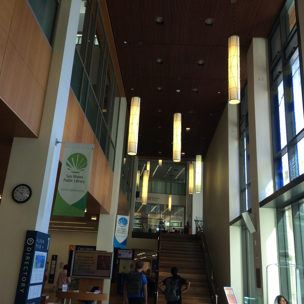 San Mateo Public Library - View upon entrance - Libraries Near Me - San Mateo, California San Mateo Public Library - View upon entrance - Libraries Near Me - San Mateo, California