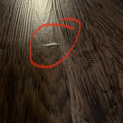 Peeling floor