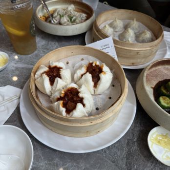 Yum Long - Bbq Pork Bun(3) Cucumber Refresh Salad Chili Oil Wonton(8) - Chinese Near Me - Monterey Park, California Yum Long - Bbq Pork Bun(3) Cucumber Refresh Salad Chili Oil Wonton(8) - Chinese Near Me - Monterey Park, California