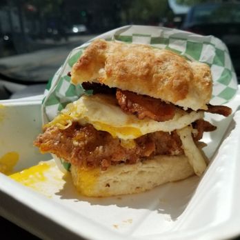 Fowl + Fare - This is the best chicken biscuit sandwich I've ever had.I asked for it fully loaded. - Sandwiches Near Me - Alameda , California Fowl + Fare - This is the best chicken biscuit sandwich I've ever had.I asked for it fully loaded. - Sandwiches Near Me - Alameda , California
