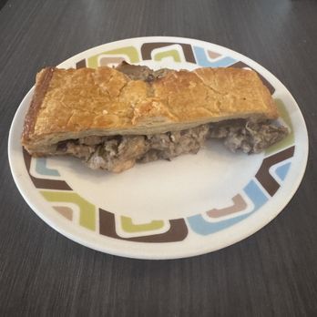 Première Moisson - Première Moisson Côte-des-Neiges - Pâté Lorrain filled with assorted meat. While tasty and maybe traditional, filling a tad too fatty for me - Bakeries Near Me - Montreal, Quebec