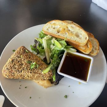 C Level - Chef Deborah's Pepita & Sesame Crusted Brie - New American Near Me - San Diego, California