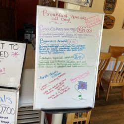 Fishtails Cafe - Menu 5.24.25