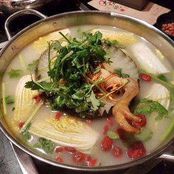 大紅袍火鍋料理 - 金屋藏嬌, chicken in winter melon soup base - Hot Pot Near Me - Hong Kong, HK