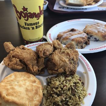 Bojangles - Chicken, dirty rice and Bo-berry biscuits...good stuff - Fast Food Near Me - St Augustine, Florida