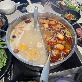 Happy Lamb Hot Pot - Combo Broth - Chinese Near Me - Flushing, New York Happy Lamb Hot Pot - Combo Broth - Chinese Near Me - Flushing, New York