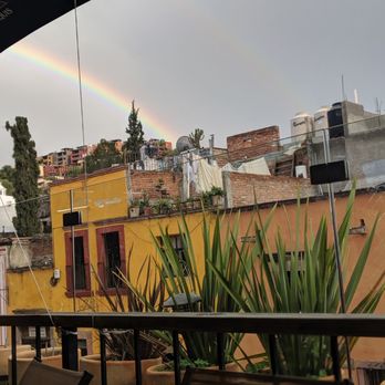 Baja Fish Taquito - Part of the view - with a rainbow! - Mexican Near Me - San Miguel de Allende, GUA Baja Fish Taquito - Part of the view - with a rainbow! - Mexican Near Me - San Miguel de Allende, GUA