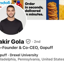 Gopuff - Self explanatory. No accountability. Complete lost the purpose of their initial reason for stating their business. Sad.