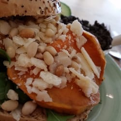 Bagels & Beans - #chickslovefoodbagel mmmm