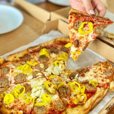 Cider Barn Taproom at Carlson Orchards by null