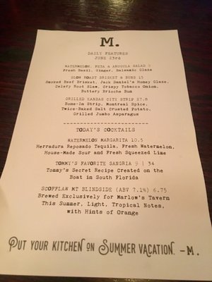 Menu photo 5 Marlow's Tavern Marietta, GA